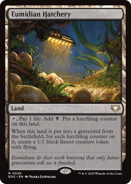 Eumidian Hatchery, Commander: Edge of Eternities 20