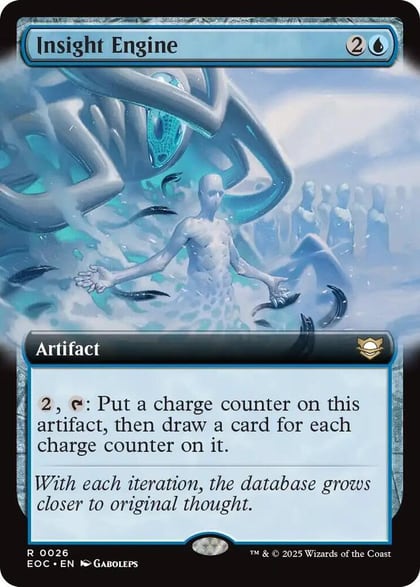Insight Engine (Extended Art), Commander: Edge of Eternities 26
