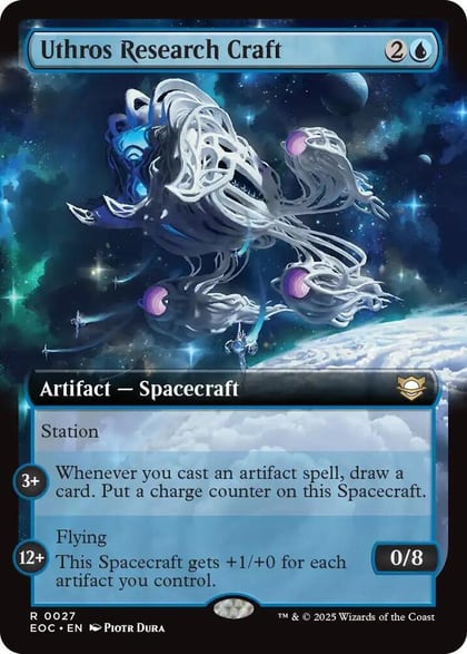 Uthros Research Craft (Extended Art), Commander: Edge of Eternities 27