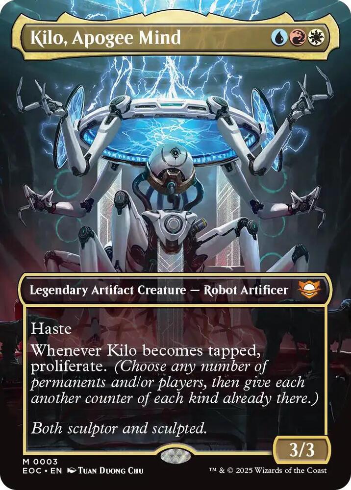 Kilo, Apogee Mind (Borderless), Commander: Edge of Eternities 3