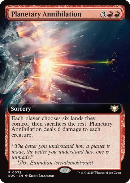 Planetary Annihilation (Extended Art), Commander: Edge of Eternities 32