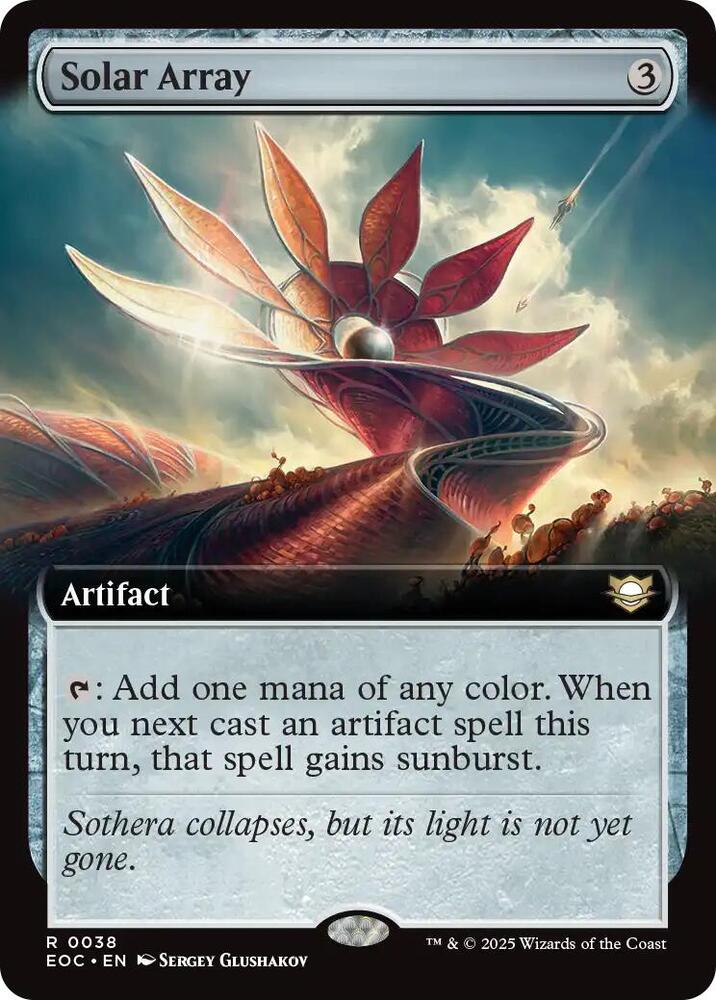 Solar Array (Extended Art), Commander: Edge of Eternities 38
