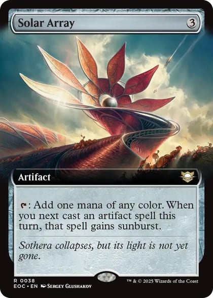 Solar Array (Extended Art), Commander: Edge of Eternities 38