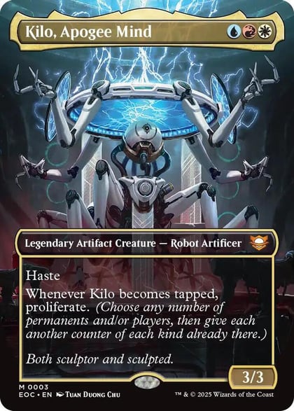 Kilo, Apogee Mind (Borderless), Commander: Edge of Eternities 3