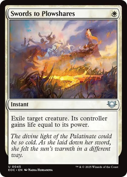 Swords to Plowshares, Commander: Edge of Eternities 45