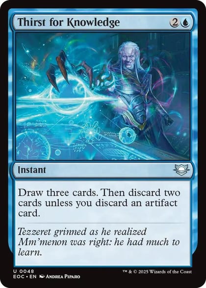 Thirst for Knowledge, Commander: Edge of Eternities 48