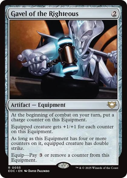 Gavel of the Righteous, Commander: Edge of Eternities 55