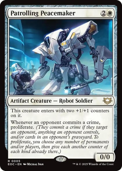 Patrolling Peacemaker, Commander: Edge of Eternities 5