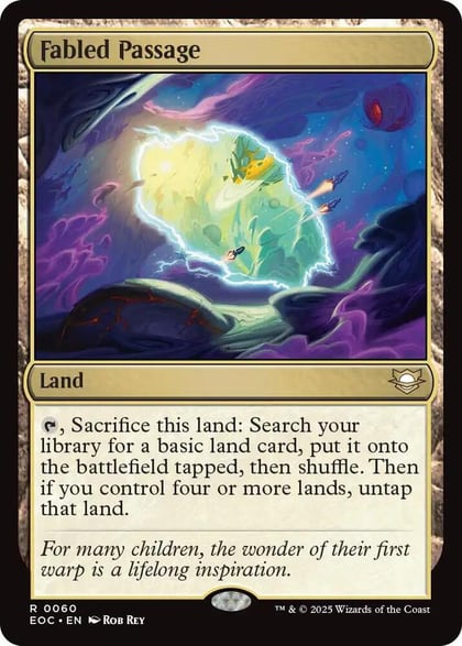 Fabled Passage, Commander: Edge of Eternities 60