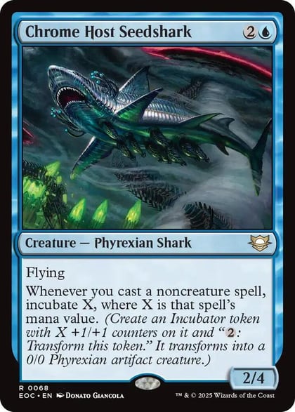 Chrome Host Seedshark, Commander: Edge of Eternities 68
