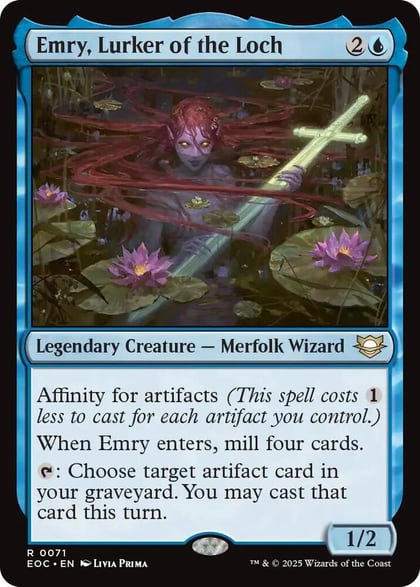 Emry, Lurker of the Loch, Commander: Edge of Eternities 71