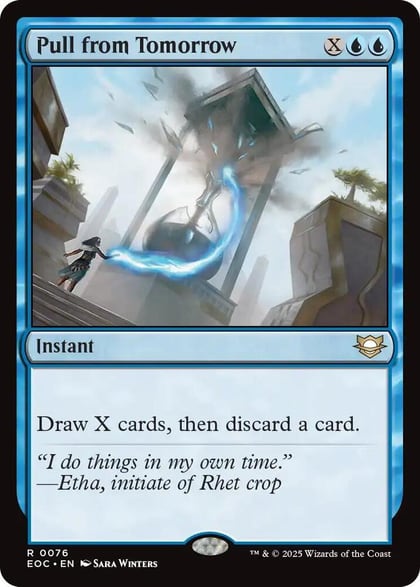 Pull from Tomorrow, Commander: Edge of Eternities 76