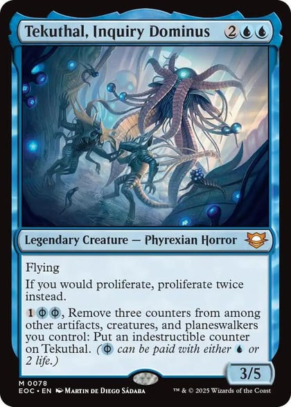 Tekuthal, Inquiry Dominus, Commander: Edge of Eternities 78