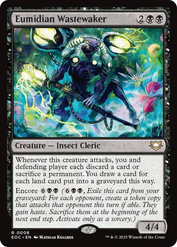 Eumidian Wastewaker, Commander: Edge of Eternities 8