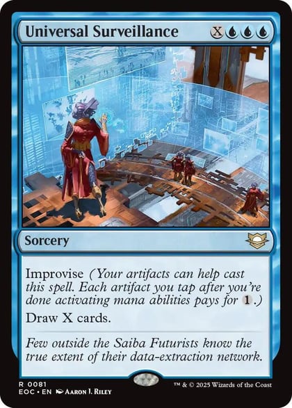 Universal Surveillance, Commander: Edge of Eternities 81