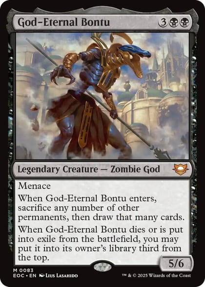 God-Eternal Bontu, Commander: Edge of Eternities 83
