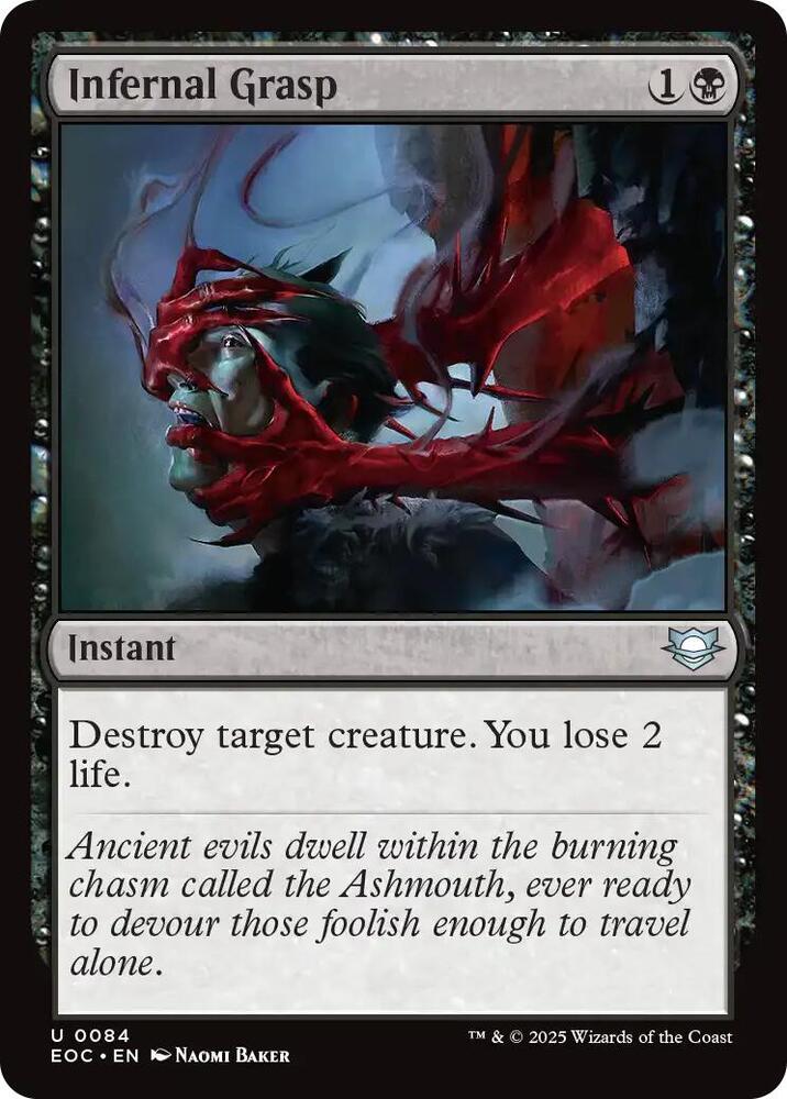 Infernal Grasp, Commander: Edge of Eternities 84