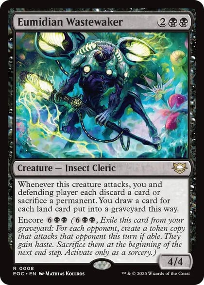 Eumidian Wastewaker, Commander: Edge of Eternities 8