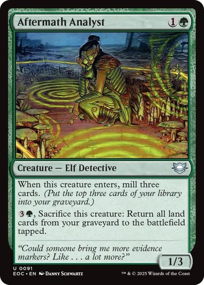 Aftermath Analyst, Commander: Edge of Eternities 91