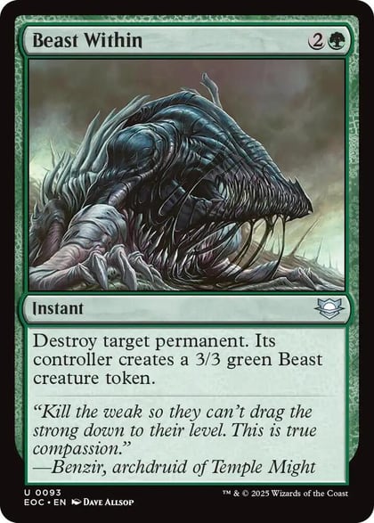 Beast Within, Commander: Edge of Eternities 93