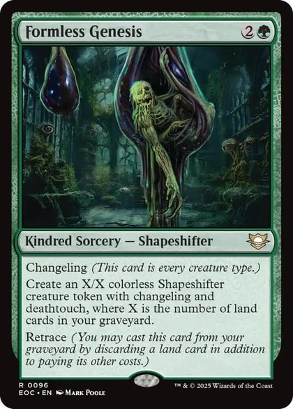 Formless Genesis, Commander: Edge of Eternities 96