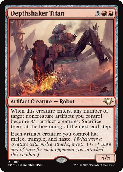 Depthshaker Titan, Commander: Edge of Eternities 9