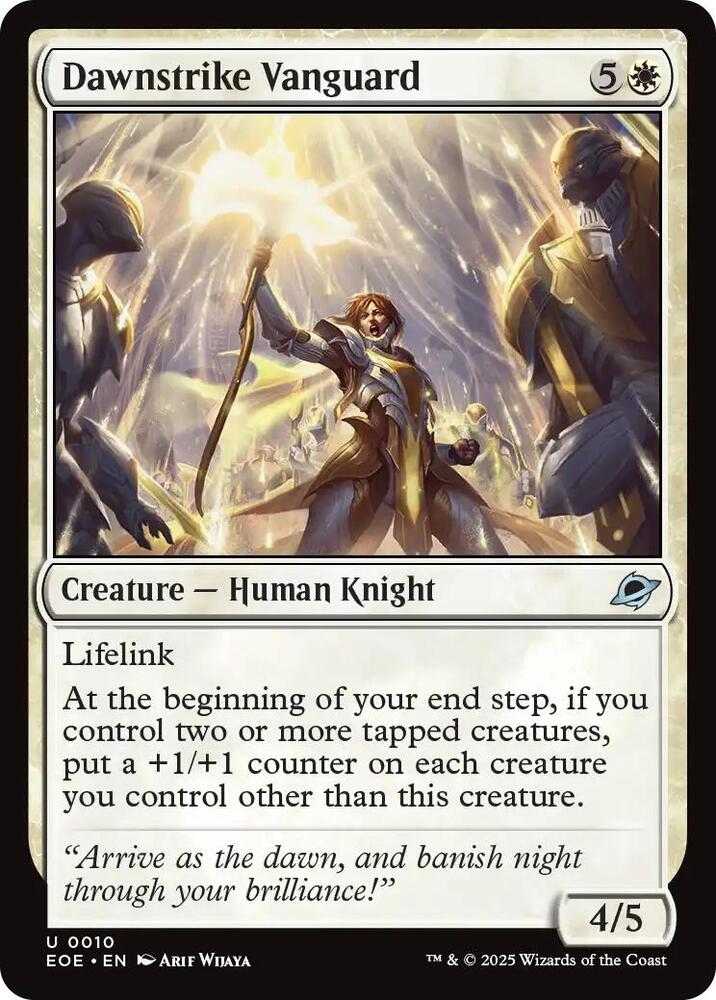 Dawnstrike Vanguard, Edge of Eternities 10