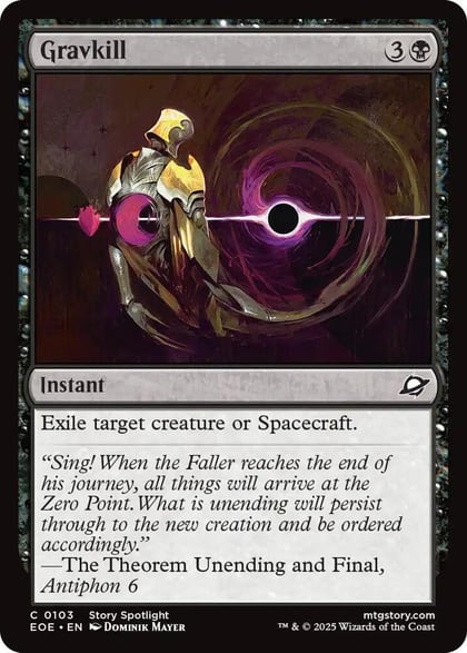 Gravkill, Edge of Eternities 103