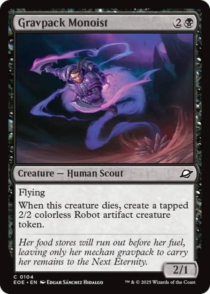 Gravpack Monoist, Edge of Eternities 104
