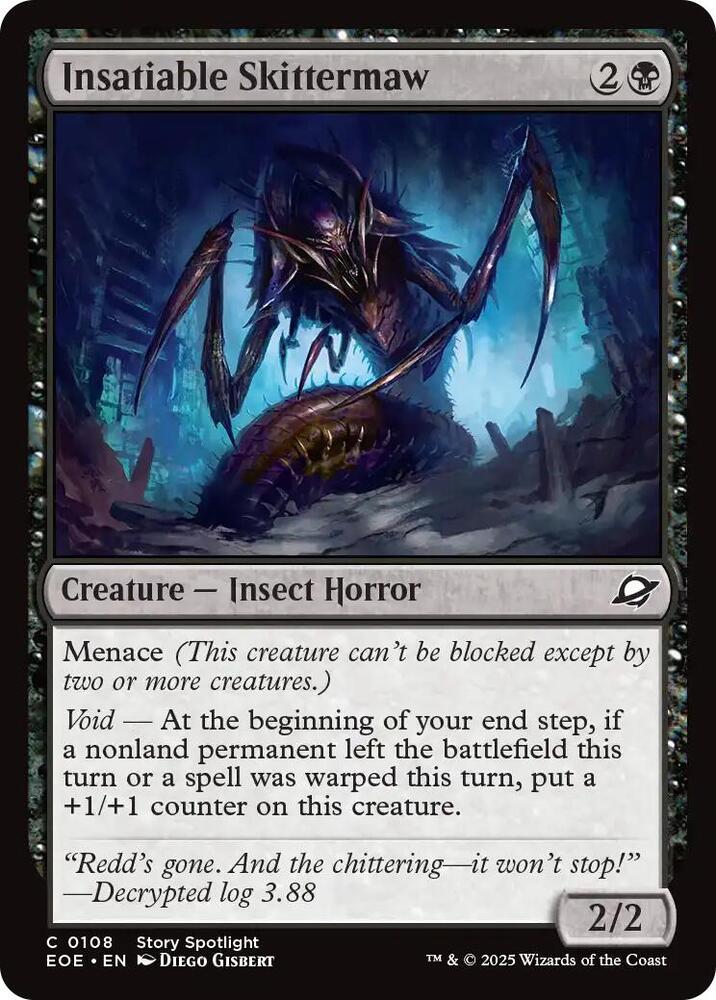 Insatiable Skittermaw, Edge of Eternities 108