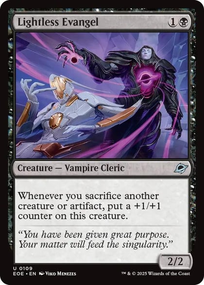 Lightless Evangel, Edge of Eternities 109