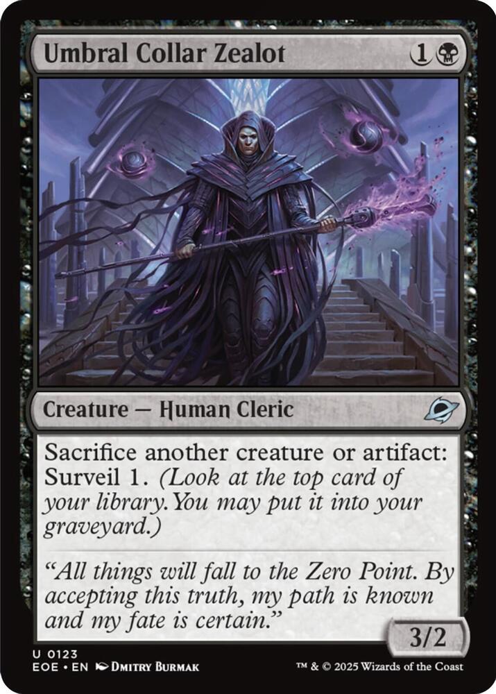 Umbral Collar Zealot, Edge of Eternities 123