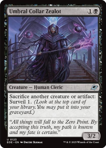 Umbral Collar Zealot, Edge of Eternities 123