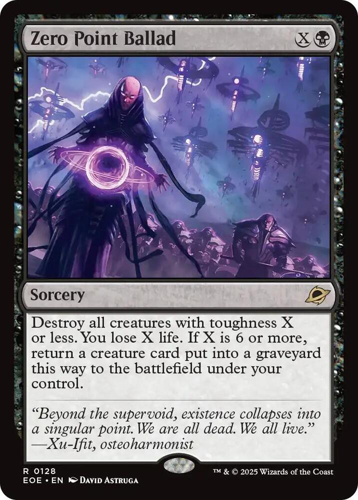Zero Point Ballad, Edge of Eternities 128