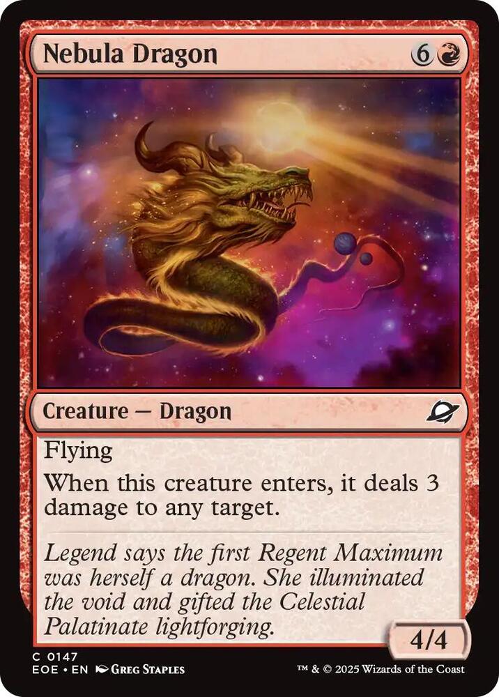 Nebula Dragon, Edge of Eternities 147