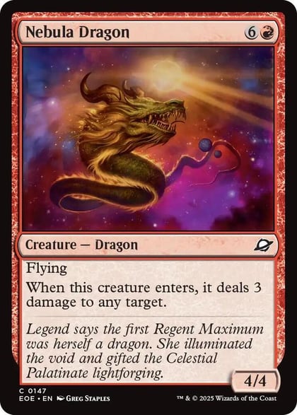 Nebula Dragon, Edge of Eternities 147