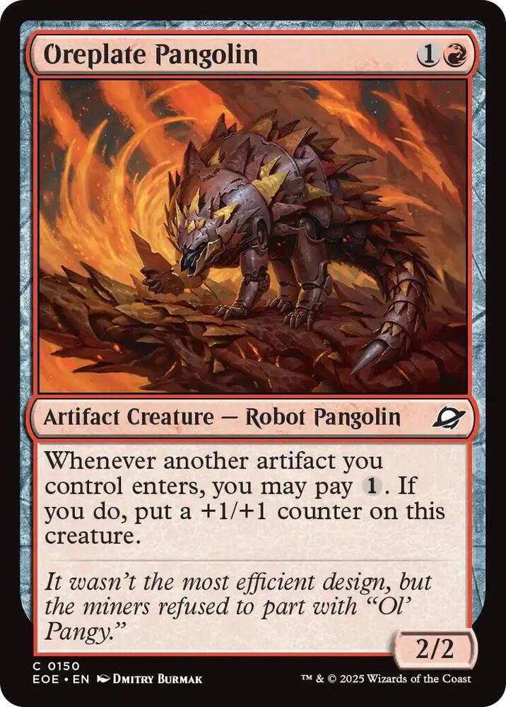 Oreplate Pangolin, Edge of Eternities 150