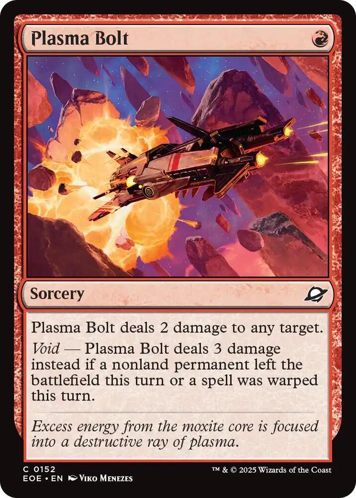 Plasma Bolt, Edge of Eternities 152