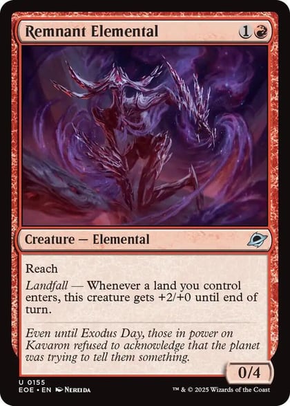 Remnant Elemental, Edge of Eternities 155