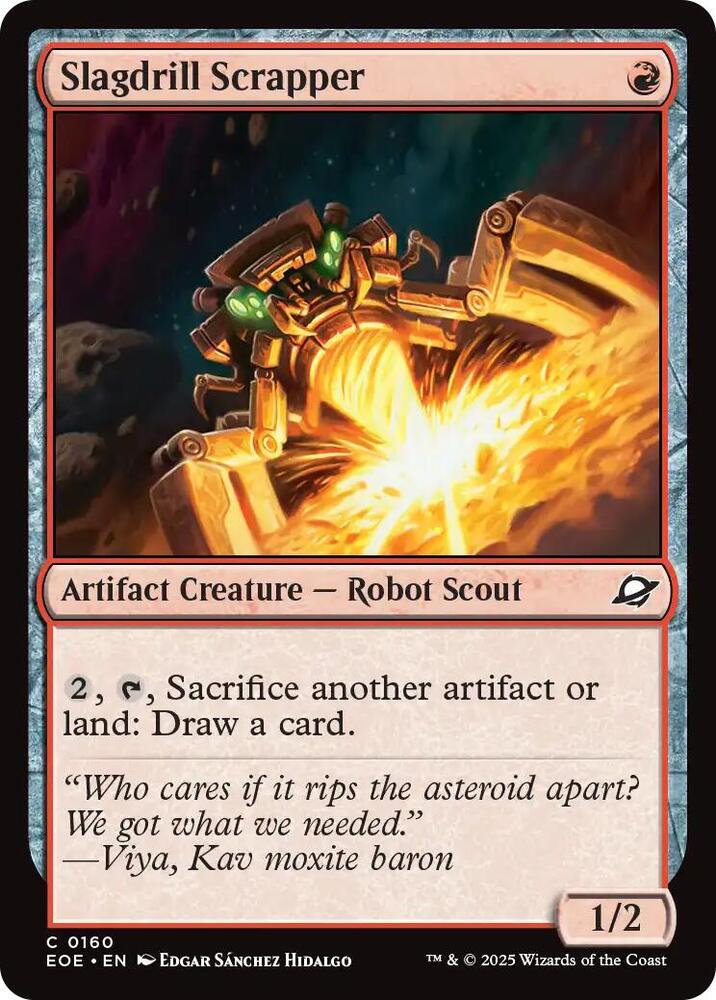 Slagdrill Scrapper, Edge of Eternities 160
