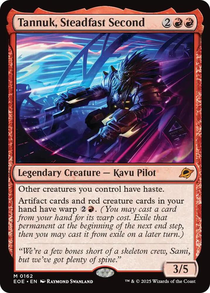 Tannuk, Steadfast Second, Edge of Eternities 162