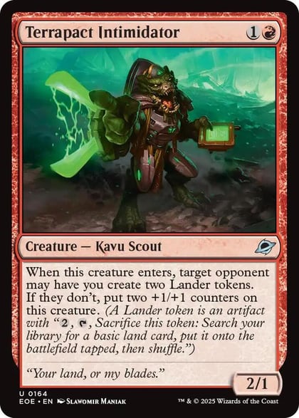 Terrapact Intimidator, Edge of Eternities 164