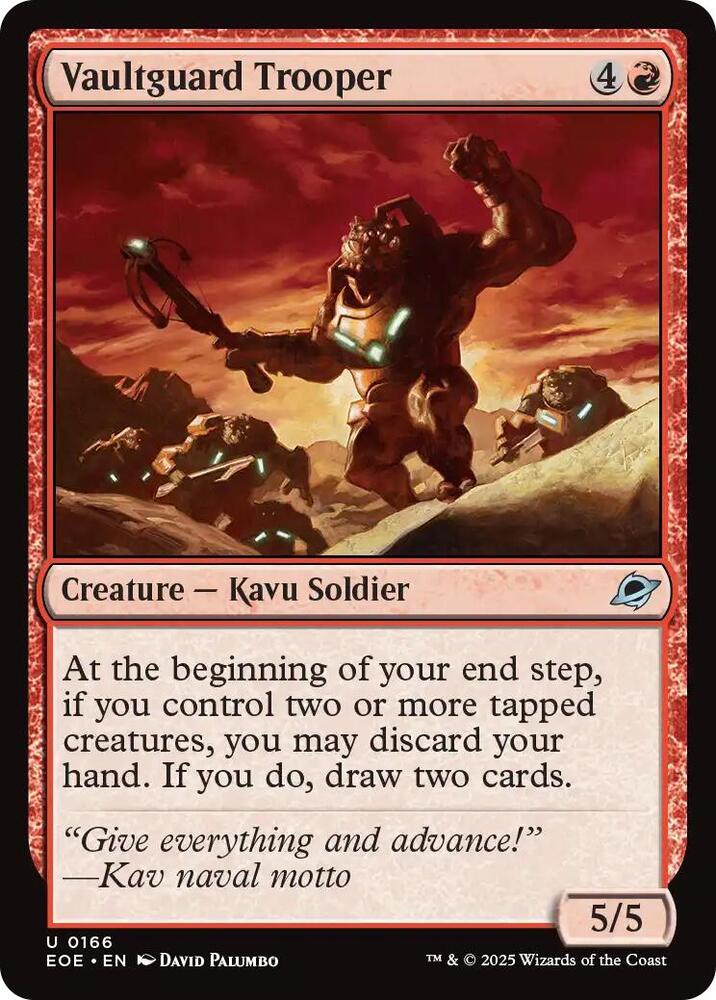 Vaultguard Trooper, Edge of Eternities 166