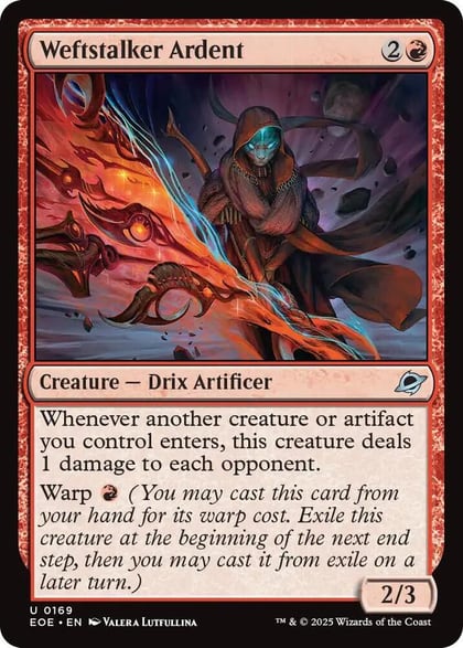 Weftstalker Ardent, Edge of Eternities 169
