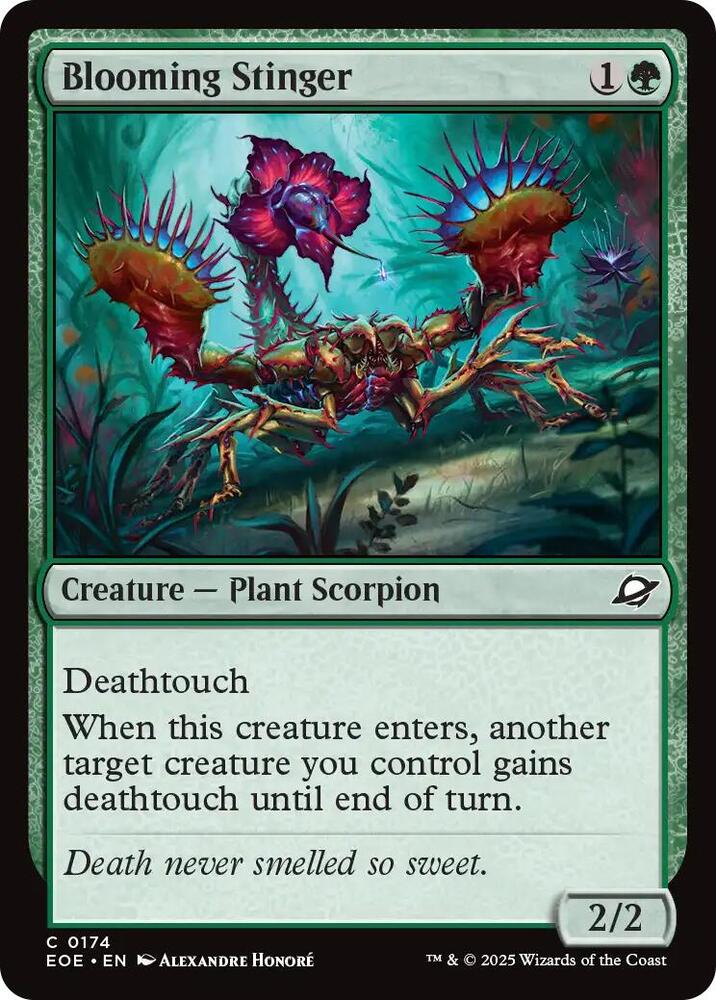 Blooming Stinger, Edge of Eternities 174
