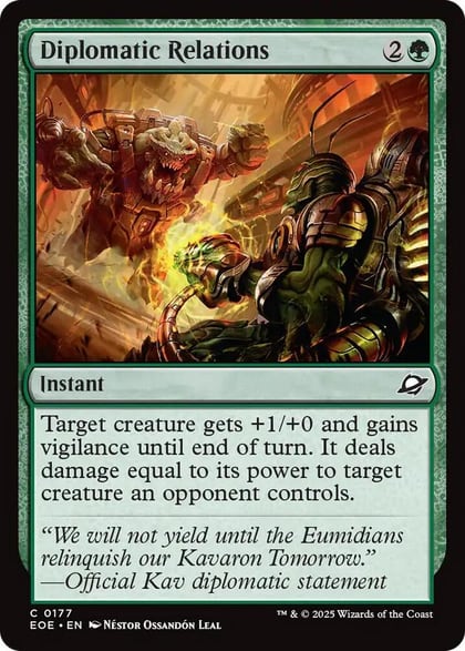 Diplomatic Relations, Edge of Eternities 177