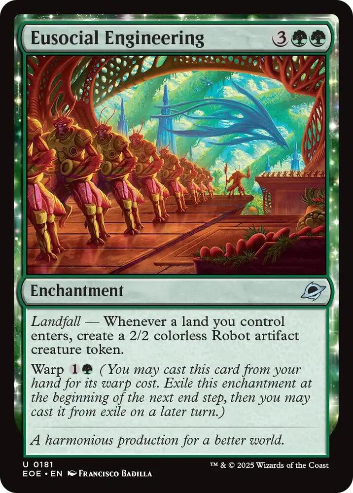 Eusocial Engineering, Edge of Eternities 181