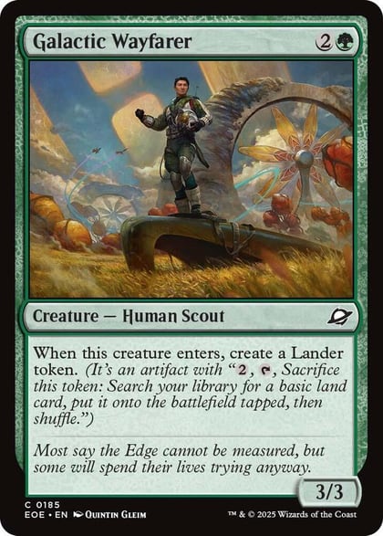 Galactic Wayfarer, Edge of Eternities 185