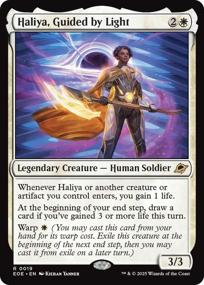 Haliya, Guided by Light, Edge of Eternities 19