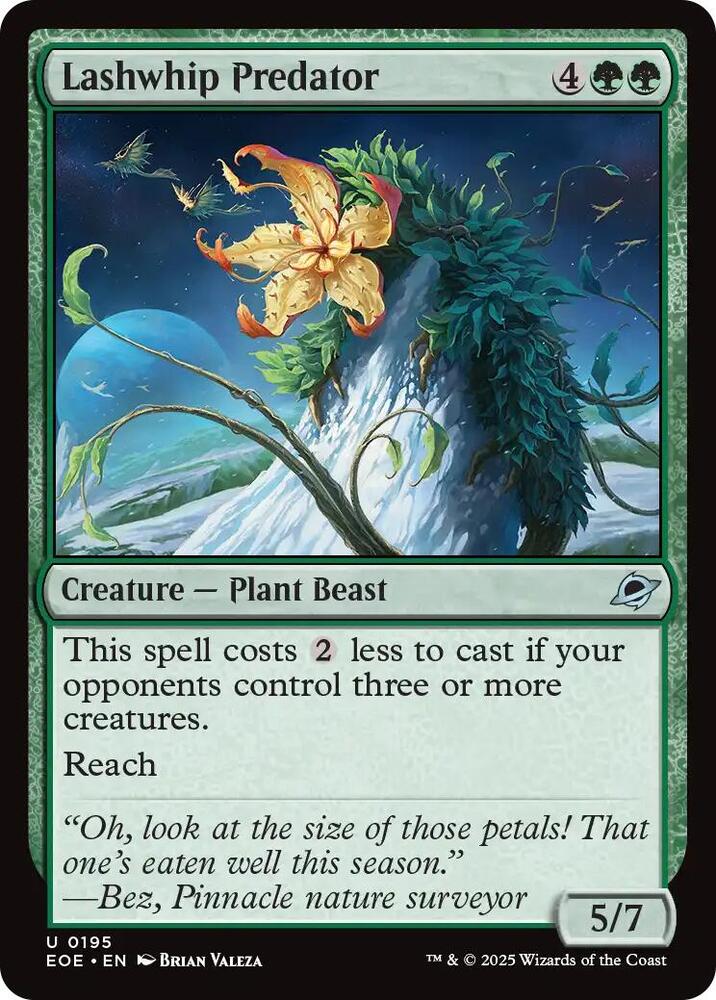 Lashwhip Predator, Edge of Eternities 195